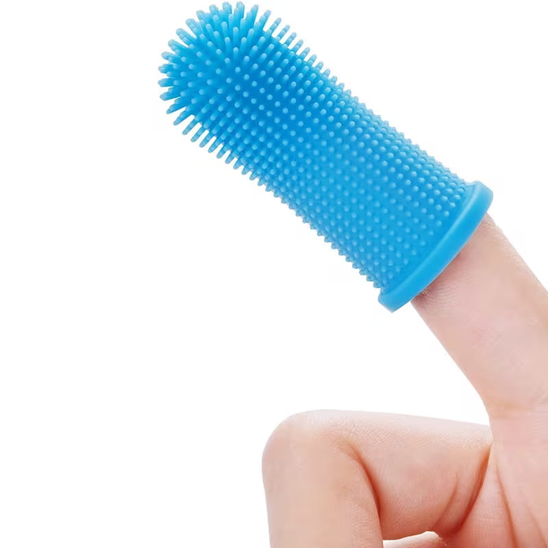 Pet Finger Toothbrushes – 5 Pack Soft Silicone for Dogs & Cats