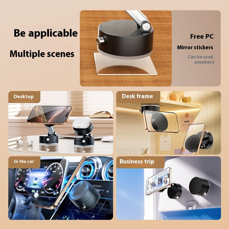 Foldable Vacuum Car Phone Mount – Magnetic Grip – image 6
