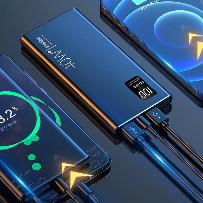 Digital Display Power Bank – Large Capacity