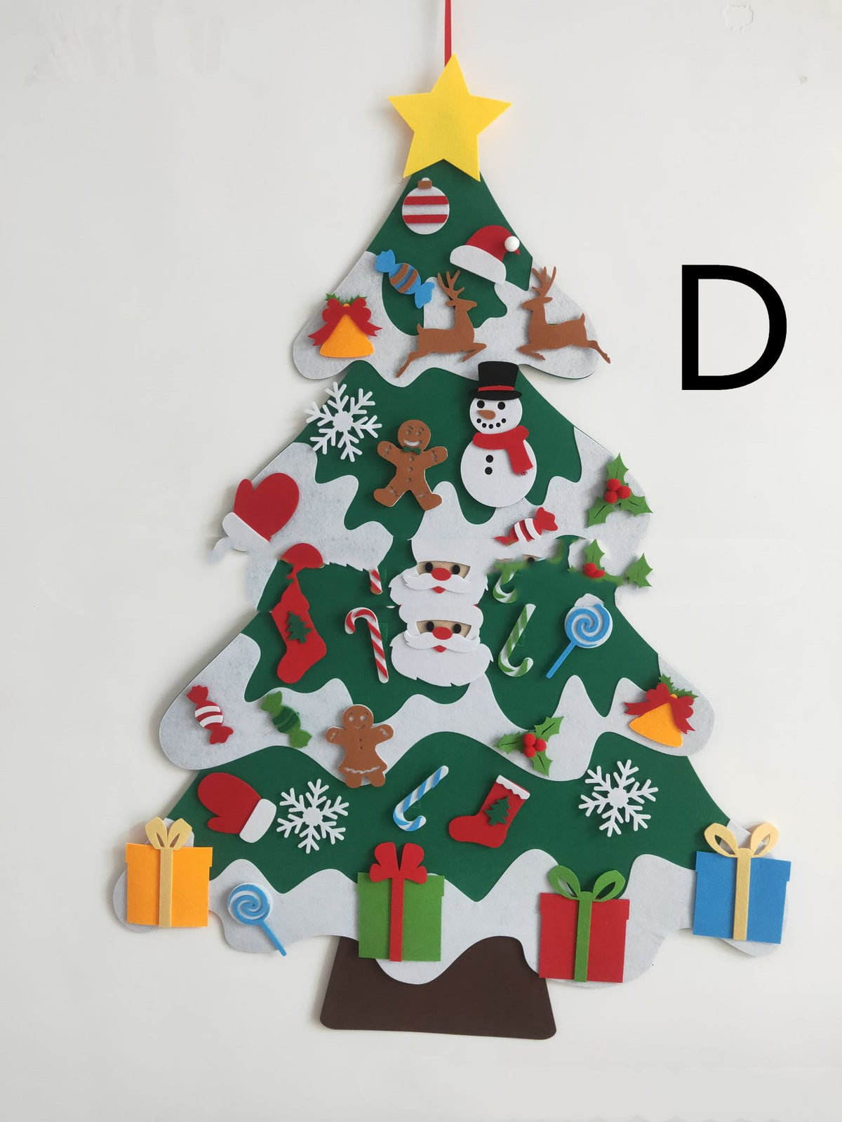 DIY Felt Christmas Tree With Three-dimensional – image 14