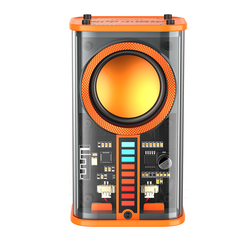 K07 Transparent Cyberpunk Bluetooth Speaker – image 7