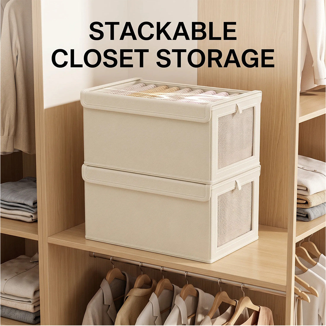 4-Piece Folding Storage Boxes – image 8