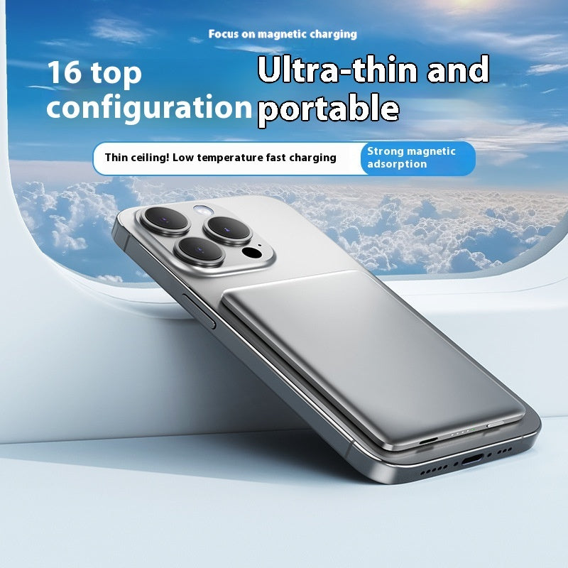 Ultra-Thin Magnetic Wireless Power Bank – PD 20W