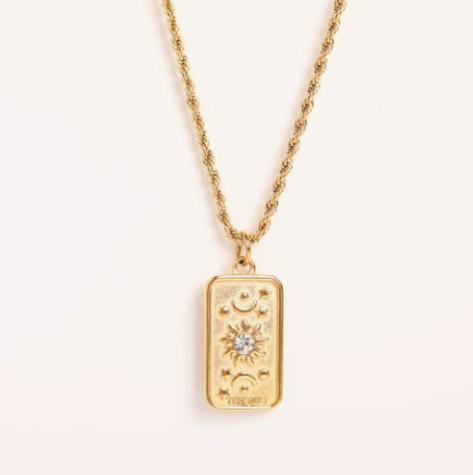 Fashion Tarot Necklace With Rhinestones Diamond Set – image 22