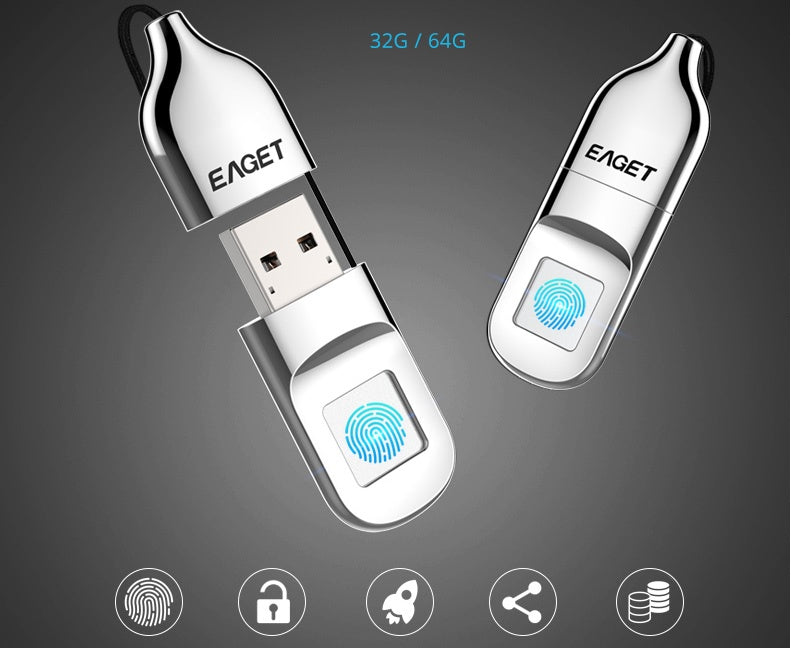 Fingerprint Encrypted USB Flash Drive – image 8