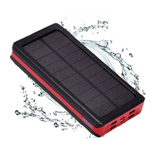 30,000mAh Large Capacity Solar Power Bank