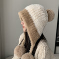 Fleece-Lined Knitted Bobble Hat – image 2