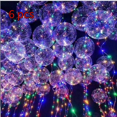 Helium Floating Air Led Glowing Balloon Party – image 9