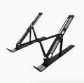 Laptop Stand – Foldable Adjustable Portable Cooling Riser, Black