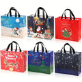 Christmas Tote Bag – Large Reusable Shopping & Gift Bag
