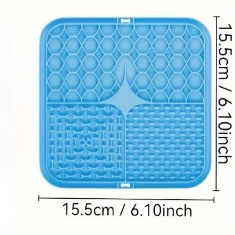 Pet Licking Mat – Pack of 3 Slow Feeder Mats for Dogs & Cats
