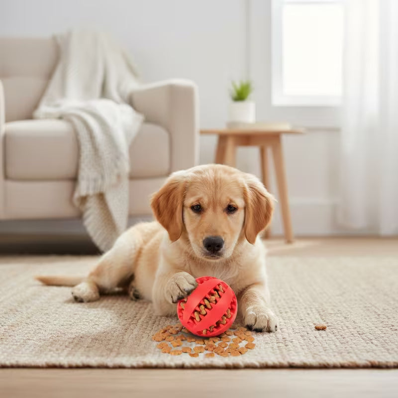 Dog Chew Ball – Interactive Treat Dispensing Dog Toy