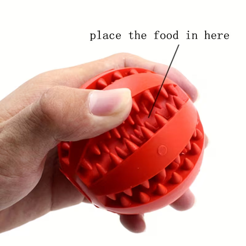 Dog Chew Ball – Interactive Treat Dispensing Dog Toy