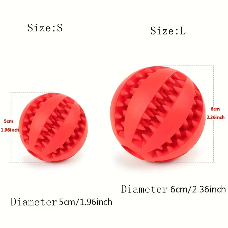 Dog Chew Ball – Interactive Treat Dispensing Dog Toy