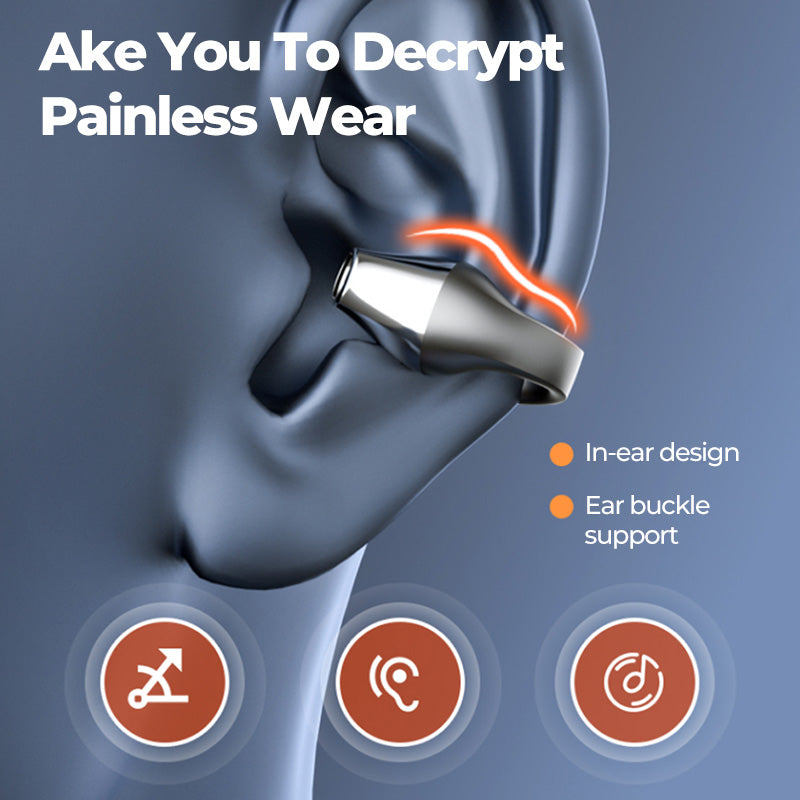 Bone Conduction Ear Clip Headphones – image 2