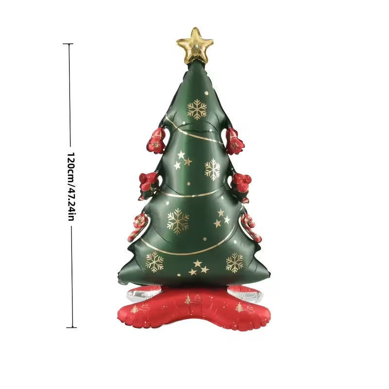 Christmas Tree Standing Foil Balloon – Large Party Decoration