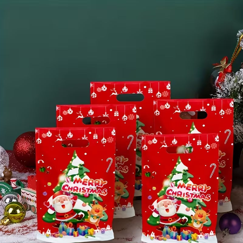 Shimmering Bead Gift Bags – Pack of 10 Reusable Party Bags