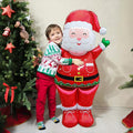 Santa Claus Standing Foil Balloon – Extra Large Christmas Decoration