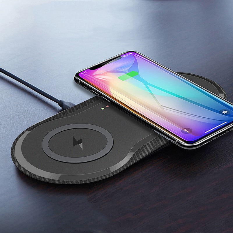 Dual Wireless Charging Pad – Fast Charge