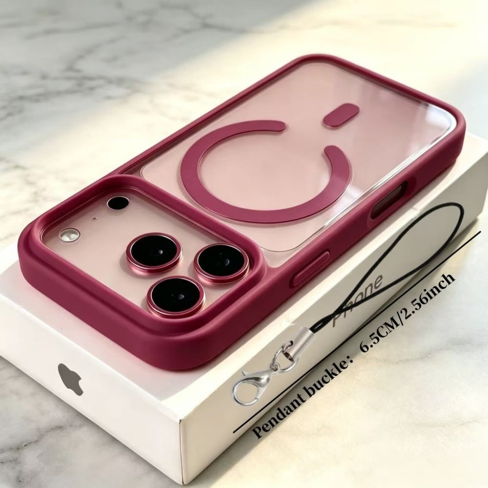 Phone Case for iPhone 18 Pro Max – Burgundy Slim Protective Cover