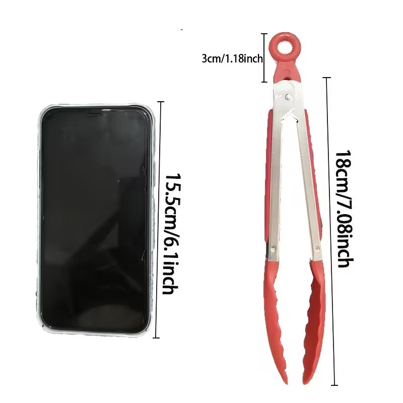 Kitchen Tongs – Heat-Resistant Serving Tongs for Cooking & BBQ