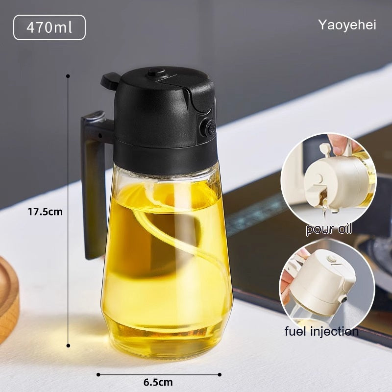 470ml Glass Olive Oil Sprayer & Dispenser – image 8