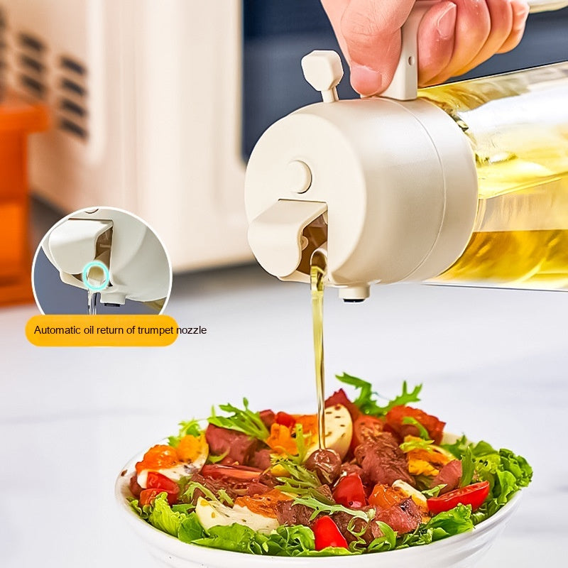 470ml Glass Olive Oil Sprayer & Dispenser – image 3