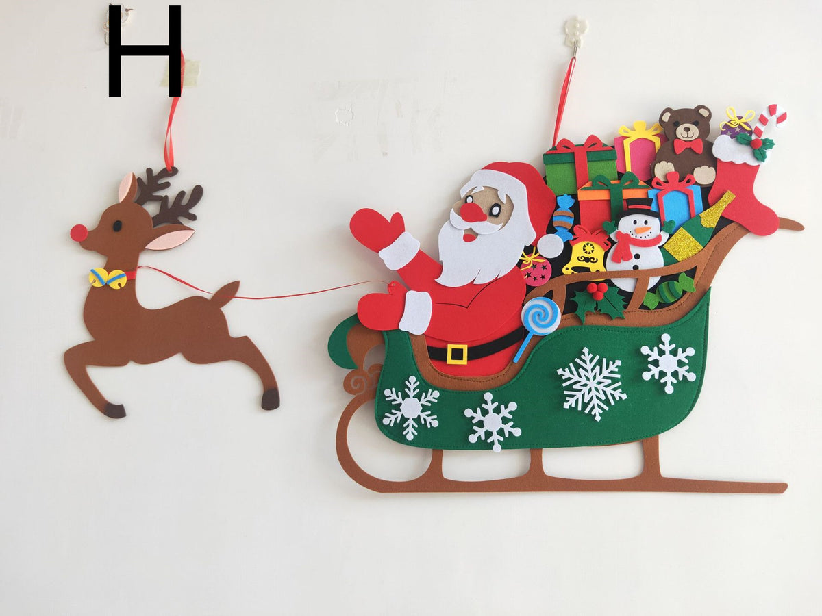 DIY Felt Christmas Tree With Three-dimensional – image 10