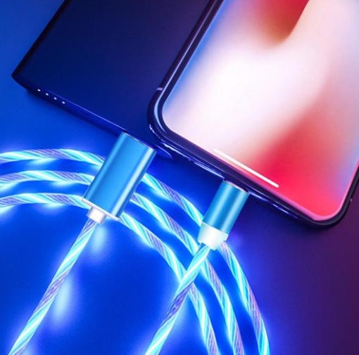 Magnetic Streamer LED Charging Cable – image 2