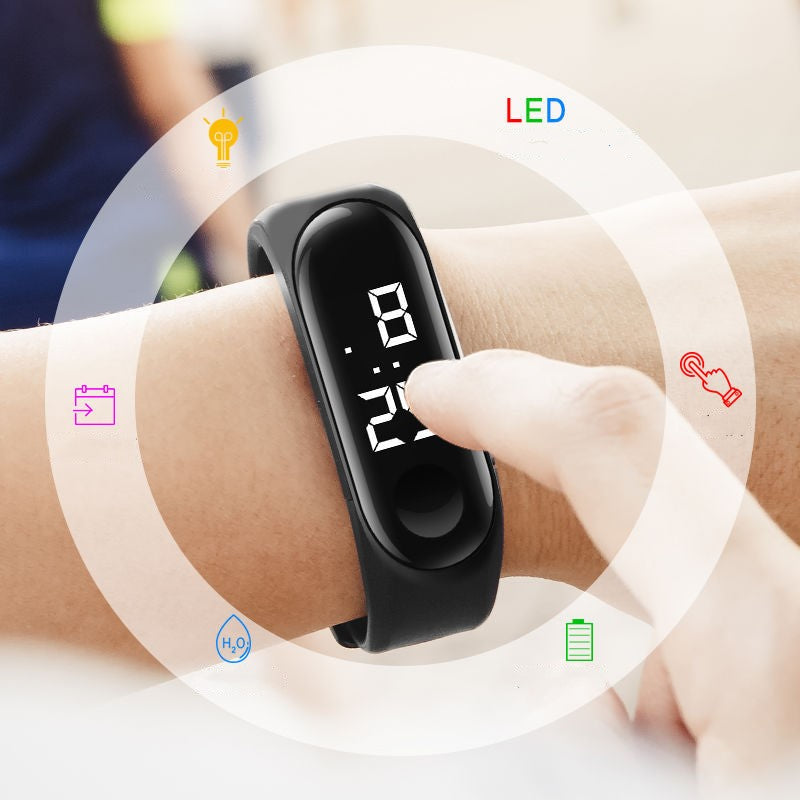 Water-Resistant LED Digital Watch – image 2