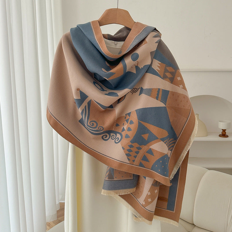 Retro Soft Winter Scarf – image 15
