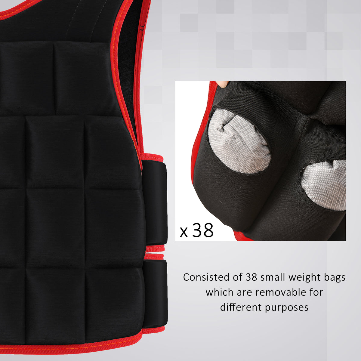 20kg Adjustable Weighted Vest – image 4