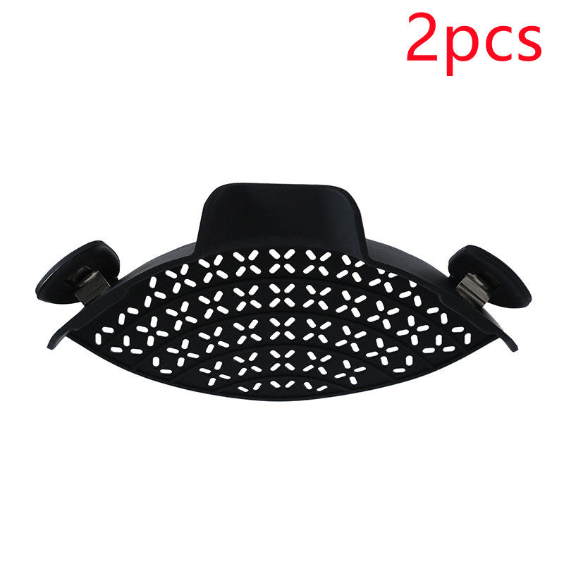 Kitchen Gadgets Silicone Pot Side Drain Stopper – image 16