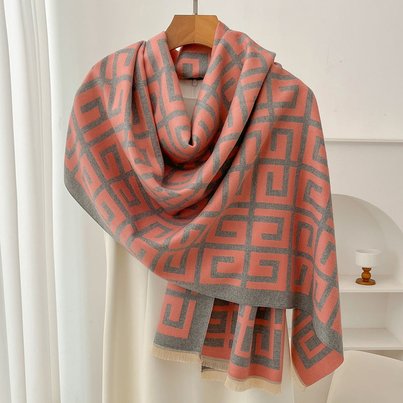 Retro Soft Winter Scarf – image 7