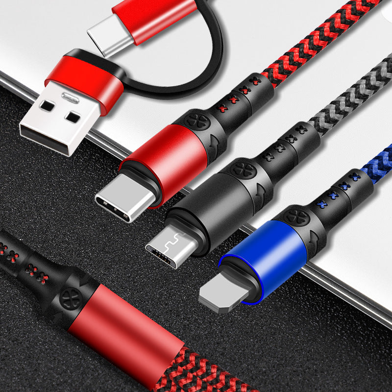 5-in-1 Fast Charging Cable – Three-Way Split – image 5