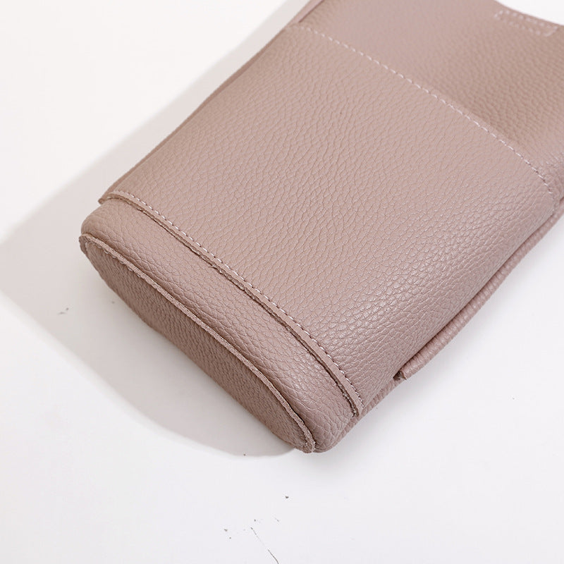 High-grade Soft Leather Mobile Phone Bag Female – image 4