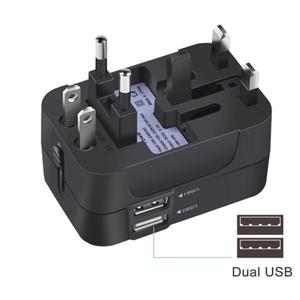Universal Travel Adapter – Dual USB – image 2