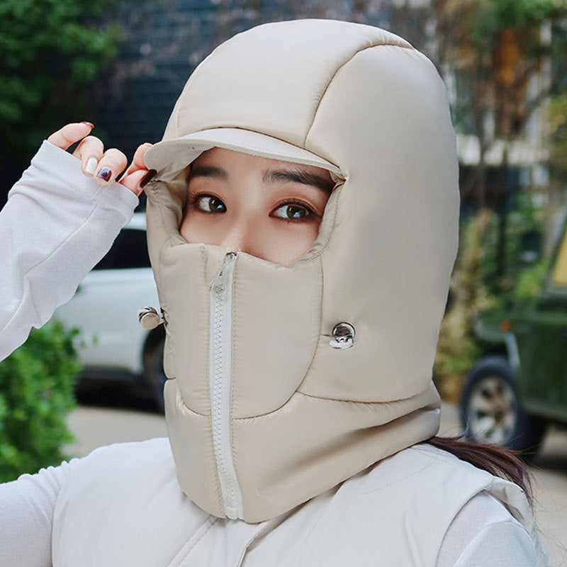 Women's Winter Warm Hat with Ear Protection & Scarf – image 7