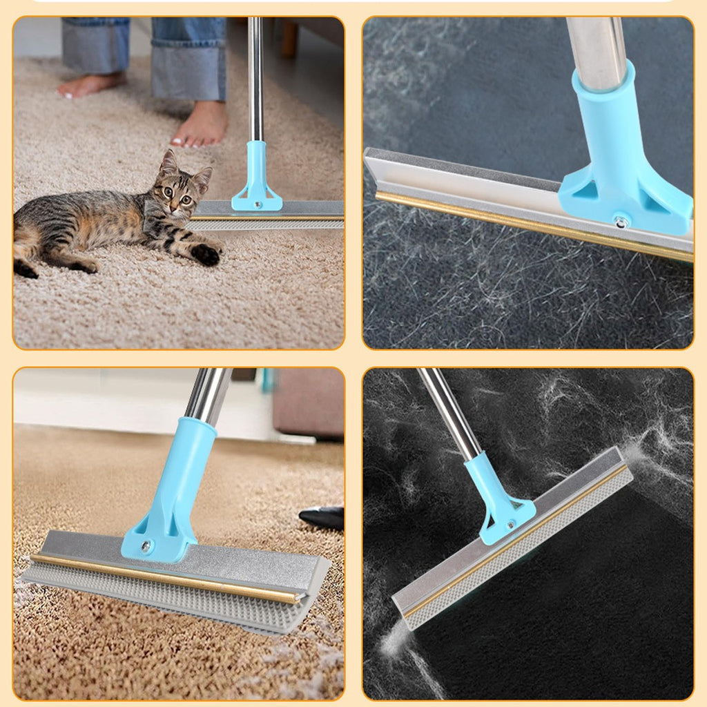Rubber Broom Pet Hair Brush Set Carpet Cleaner Brush – image 7