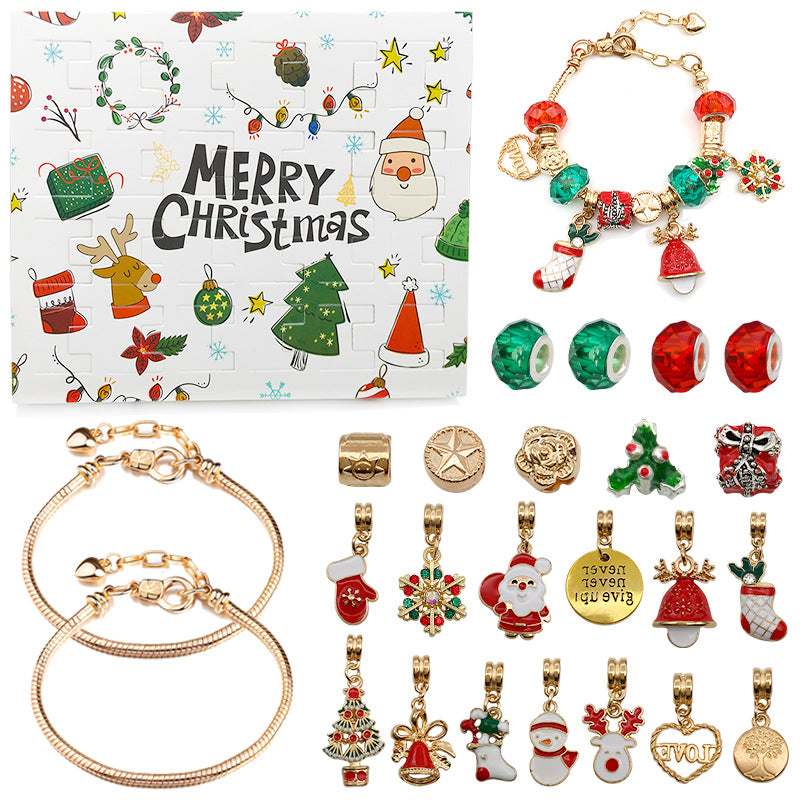 Golden 24-Day Advent Countdown Calendar Set – image 4