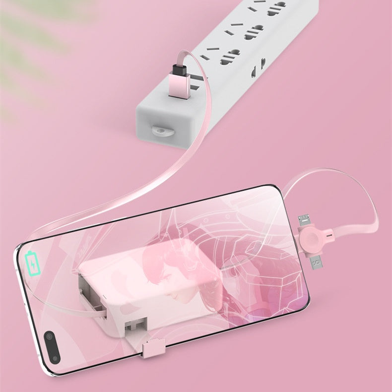4-in-1 Retractable Charging Cable with Stand – image 5