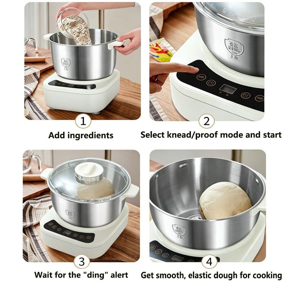 7L electric dough mixer – image 4