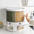 Rotating Rice & Grain Storage Dispenser