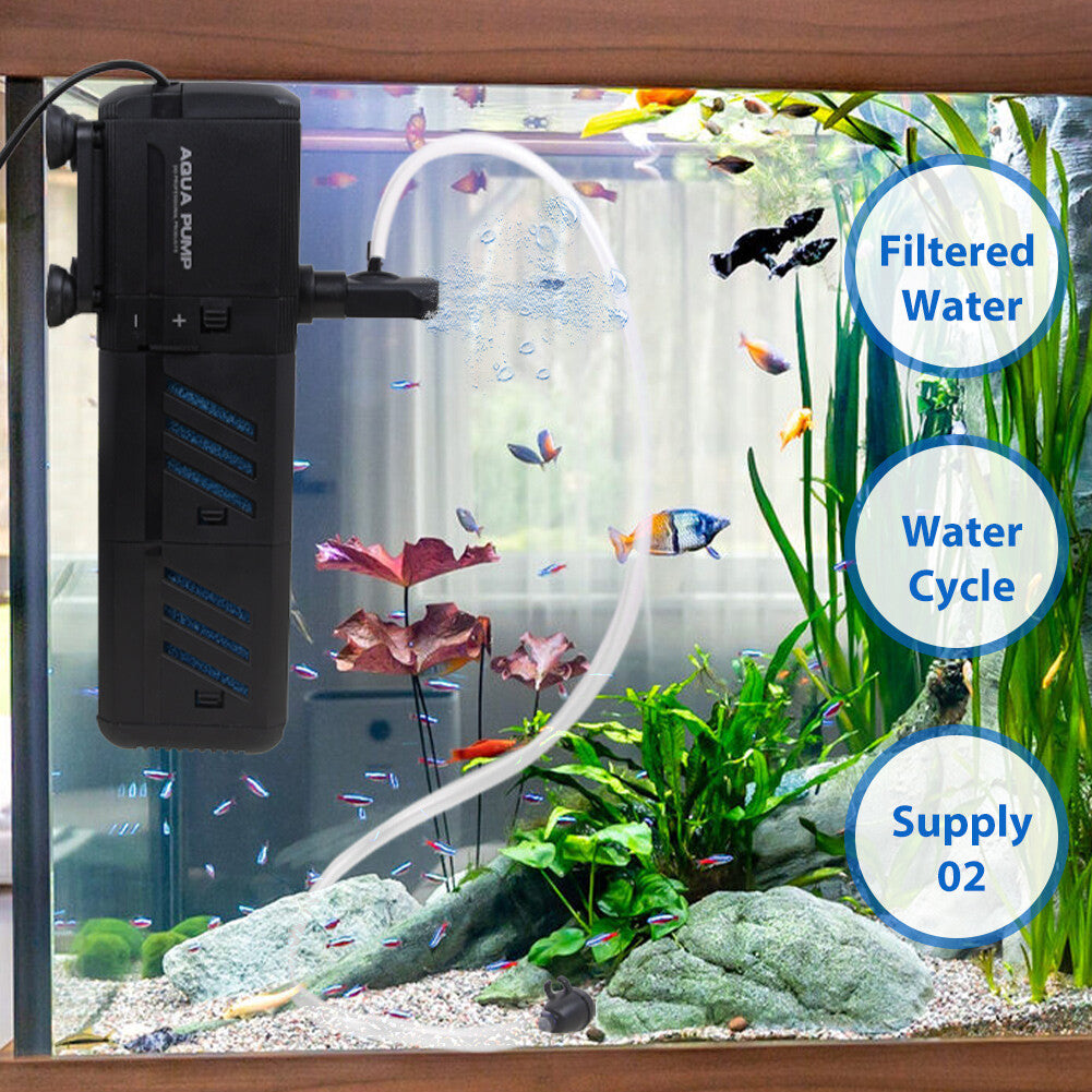 4-in-1 Internal Aquarium Filter – image 4