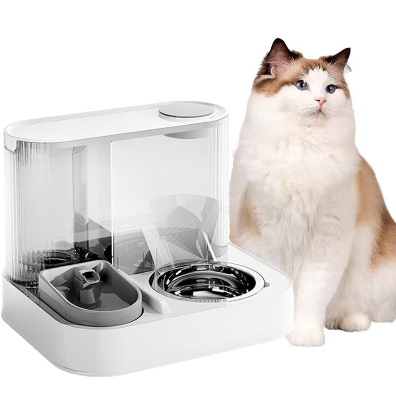 2 In 1 Automatic Cat Feeder Water Dispenser Dry Wet – image 5
