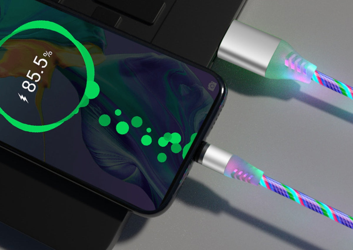 Magnetic Streamer LED Charging Cable – image 4