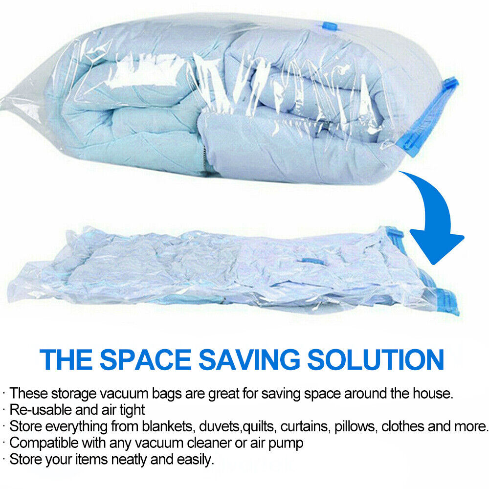 12 Strong Vacuum Storage Space Saver Bags – image 4