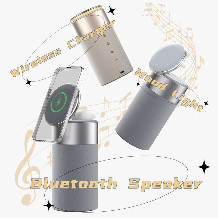 3-in-1 Wireless Charger, Speaker & Touch Lamp – image 4