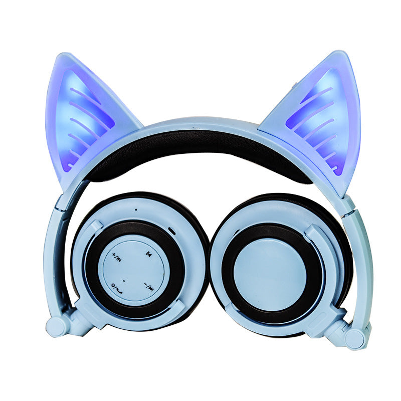 Illuminated Foldable Wireless Over-Ear Headphones – image 6