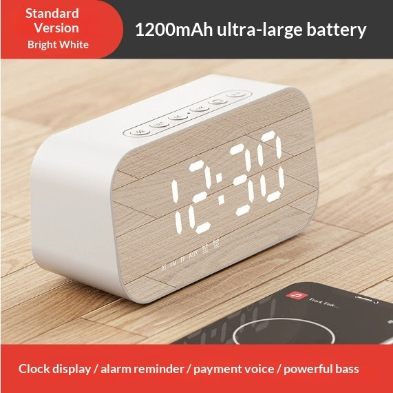 Alarm Clock Bluetooth Speaker – image 8